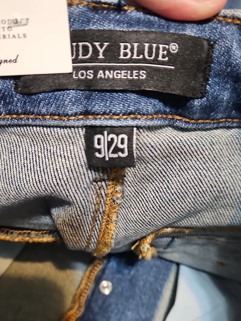 Judy Blue Column High-Rise Wide Leg Button-Fly Fray Hem Jeans-NWT